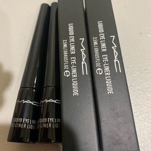 2 new Mac liquid black eyeliner